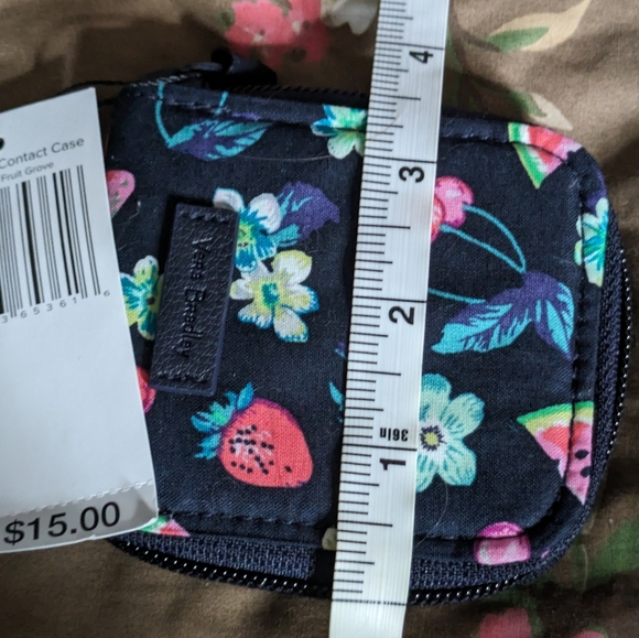 ⭐5for$30 Bundle deal Vera Bradley Travel Takes Contact Case Fruit Grove - Picture 7 of 7